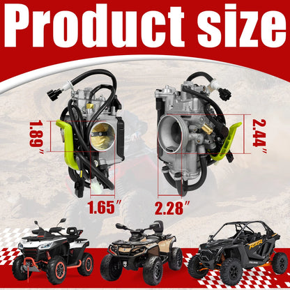 Carburetor Assembly 16100-HP1-673 for Honda TRX450R (2004–2005)