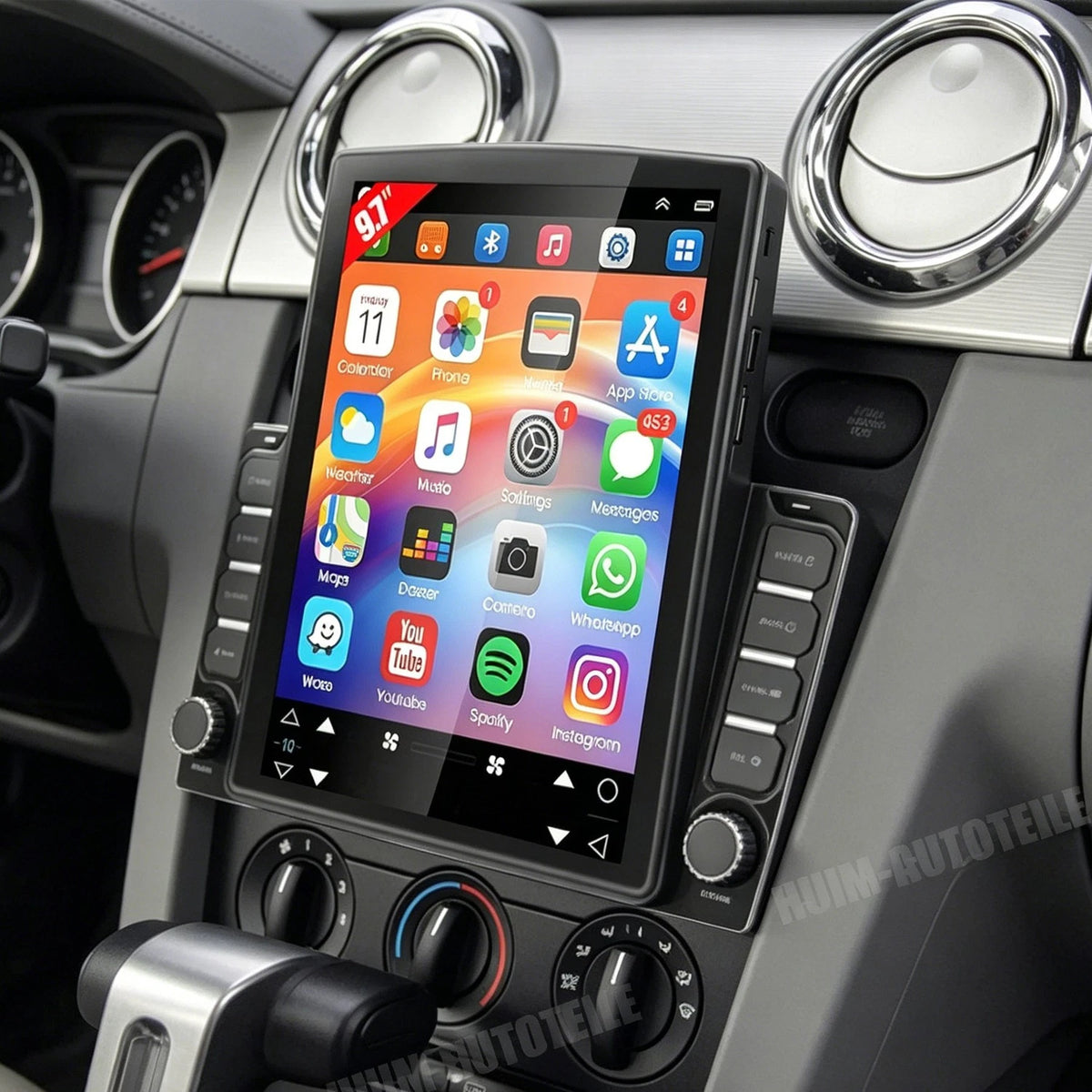Apple CarPlay Android Auto GPS Stereo for Ford Mustang (2005–2009)
