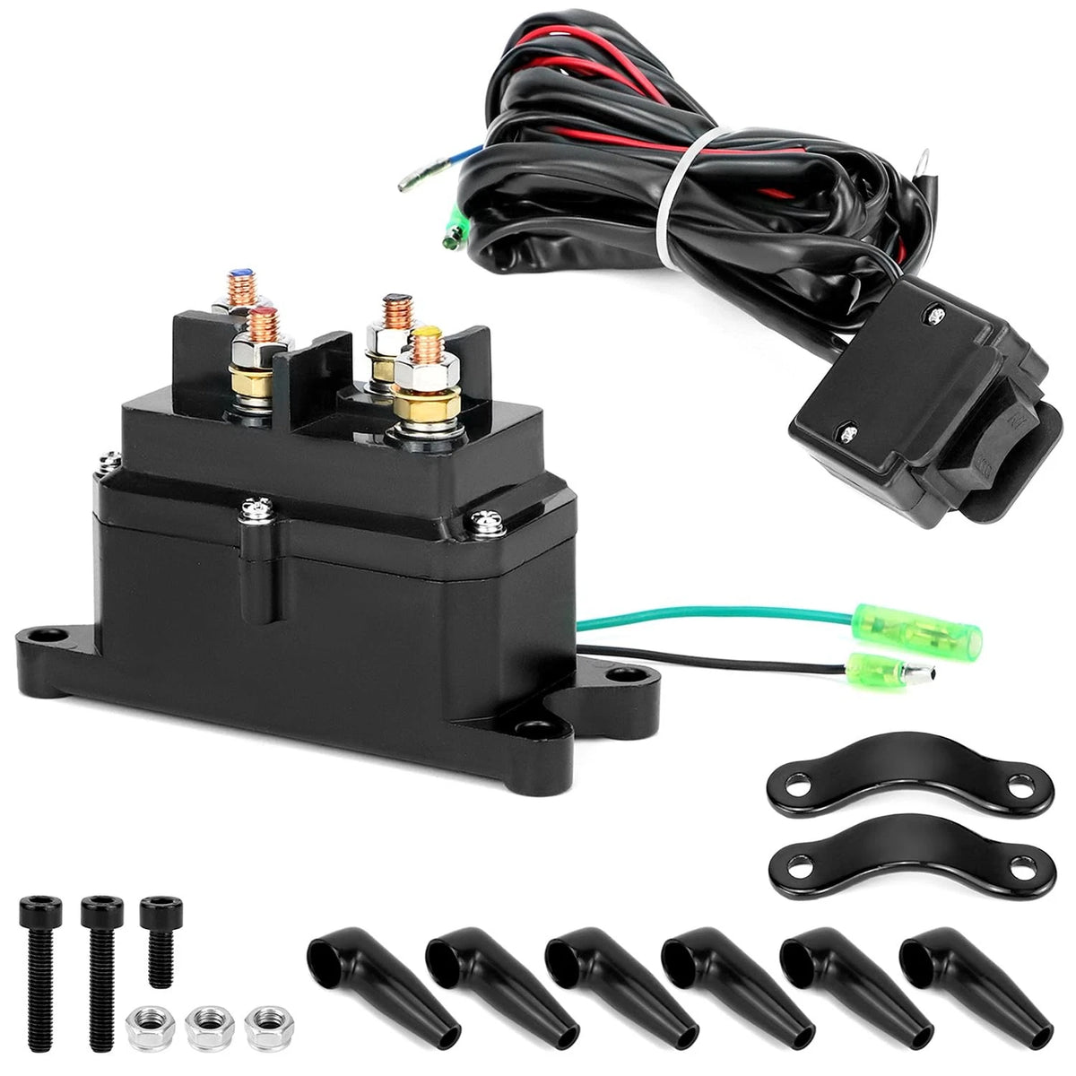 12V 250A Winch Solenoid Relay for ATV UTV (2000–2023)