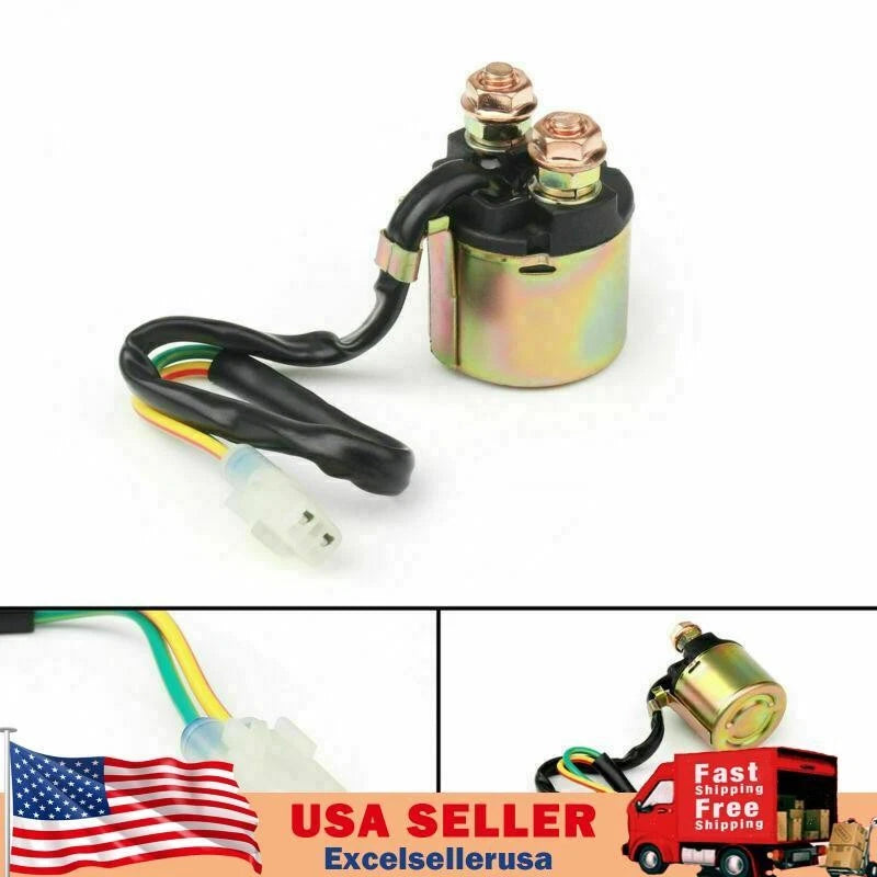 Starter Solenoid Relay for Honda TRX90 TRX200 TRX350 TRX450 TRX500 (M551-A015)