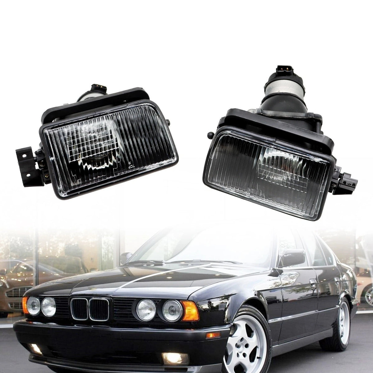 Fog Light Cover for BMW E34 525i 530i 535i 540i (1NL005680121, 63178360942)