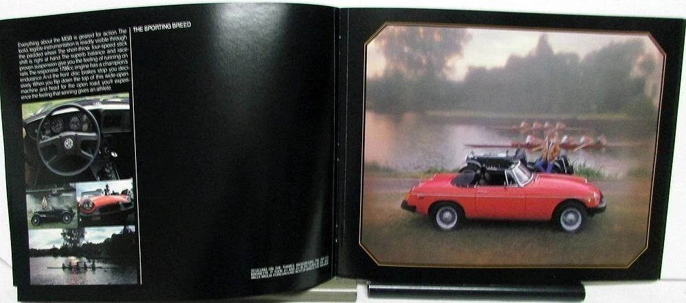 MGB Sales Brochure for MG MGB (1980)