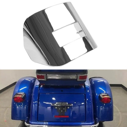 Chrome Tail Light Visor Cover for Harley Tri Glide FLHTCUTG (2009–2023)