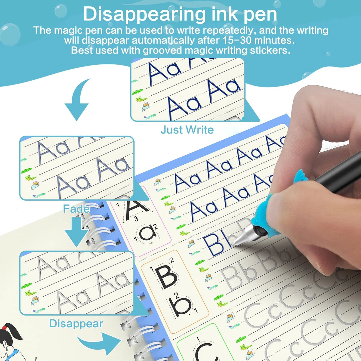 Magic Vanishing Pen for (Pack of 24)