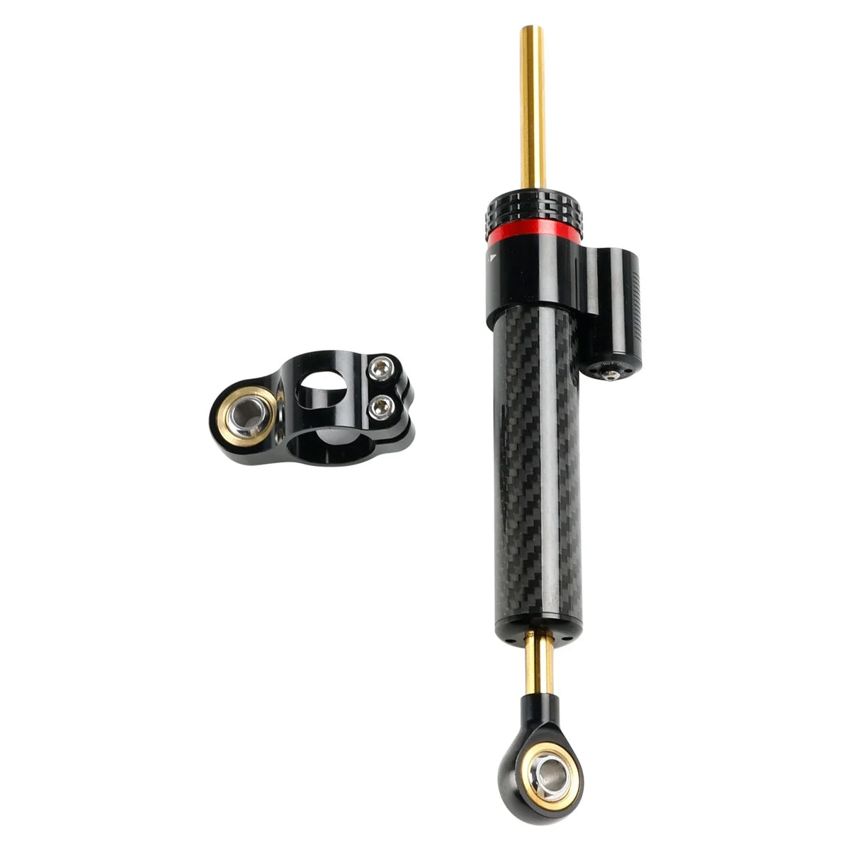 Universal Motorcycle Steering Damper Stabilizer Bracket Kit