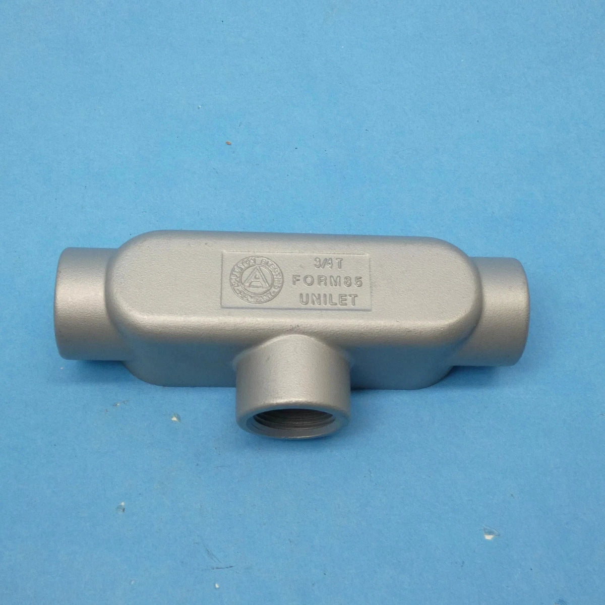 3/4" Aluminum Tee Conduit Body for Appleton T75A Form 85 Type T