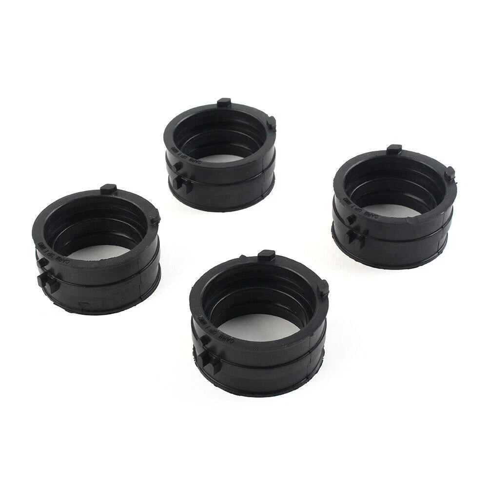 Set of 4 Intake Manifold Carburetor Boots for Honda CBR900RR (1993–1999)