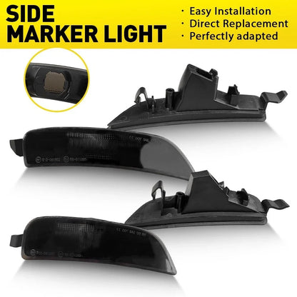Smoked Lens Side Marker Light Set for 2016-2022 Mazda MX-5 Miata