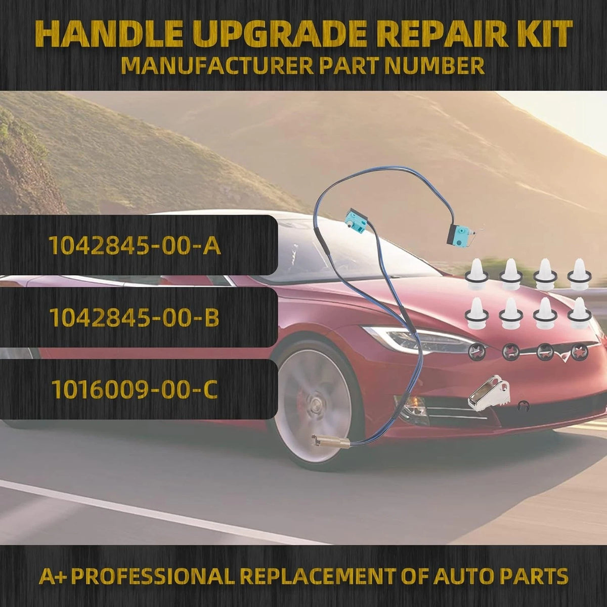 Door Handle Repair Kit for Tesla Model S (2012–2017)