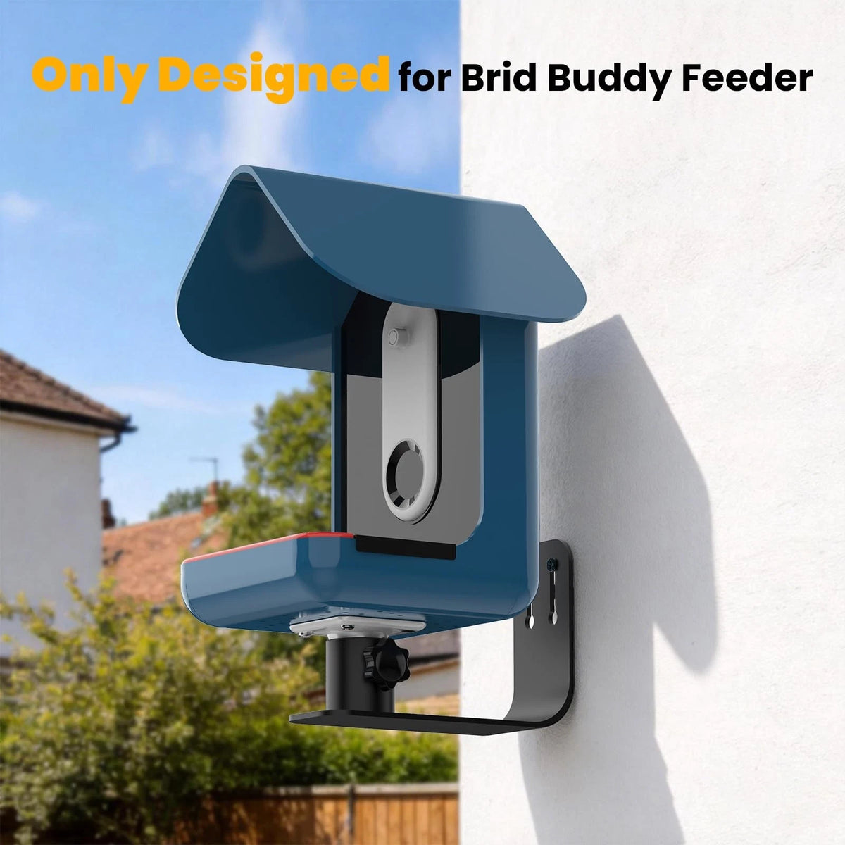 Wall Mount Bracket for BirdBuddy Pro1/2 Smart Feeder