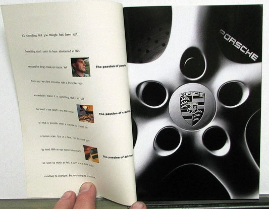 Porsche 911 Carrera 4 Turbo Sales Brochure (1995)
