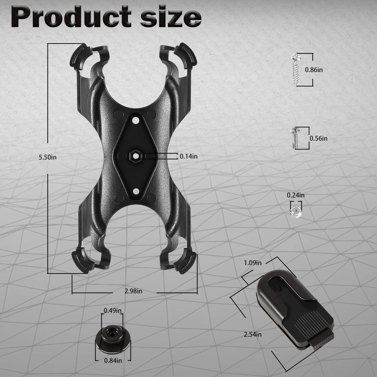 Bluetooth i-Pilot Link GPS System Remote Holding Cradle for Minn Kota