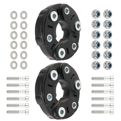 2X Flex Disc for Driveshaft w/ Bolts for BMW E84 X1 2007-2013