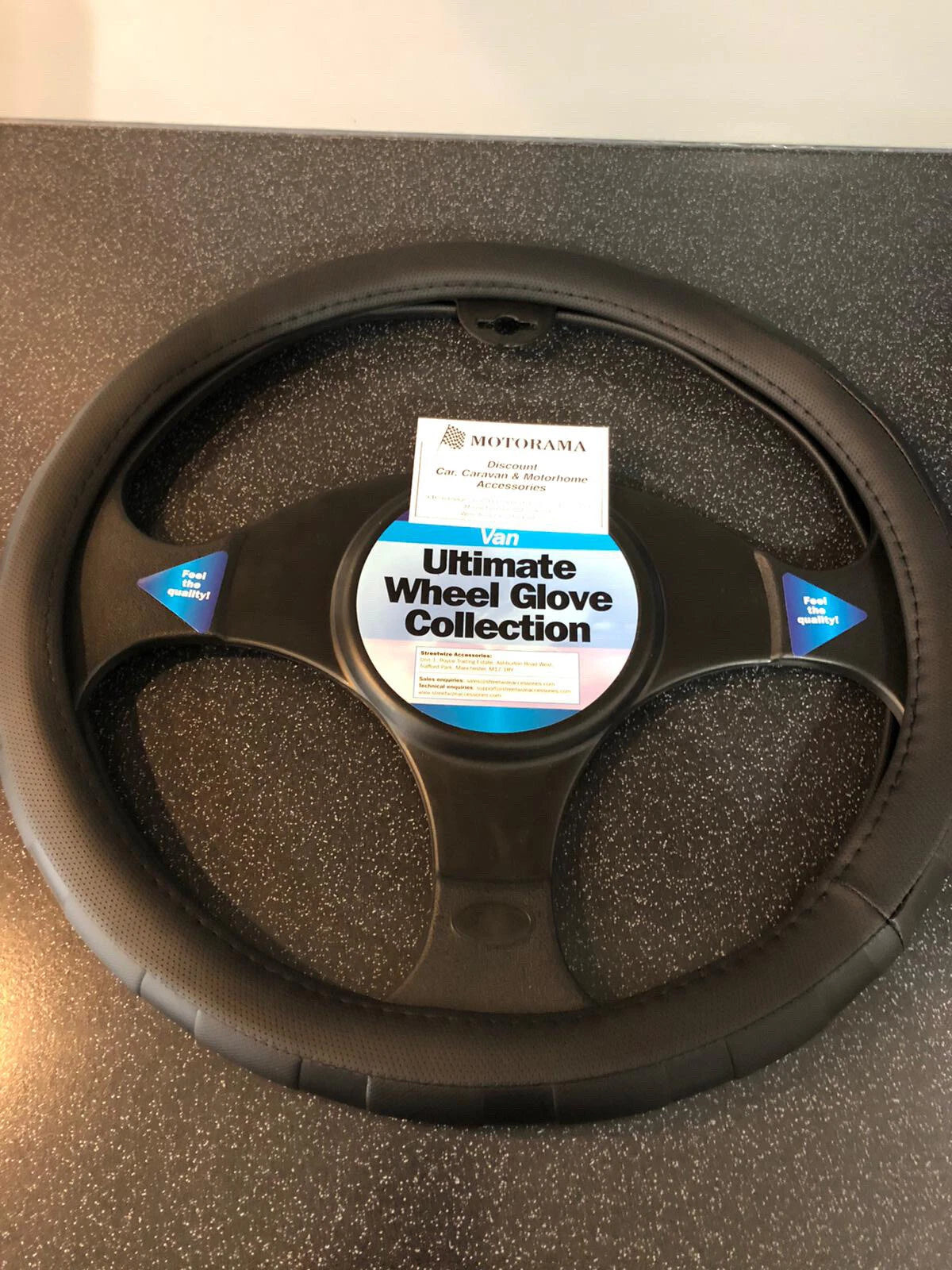 Steering Wheel Cover for Ford Transit (SWWG14) 39/41cm