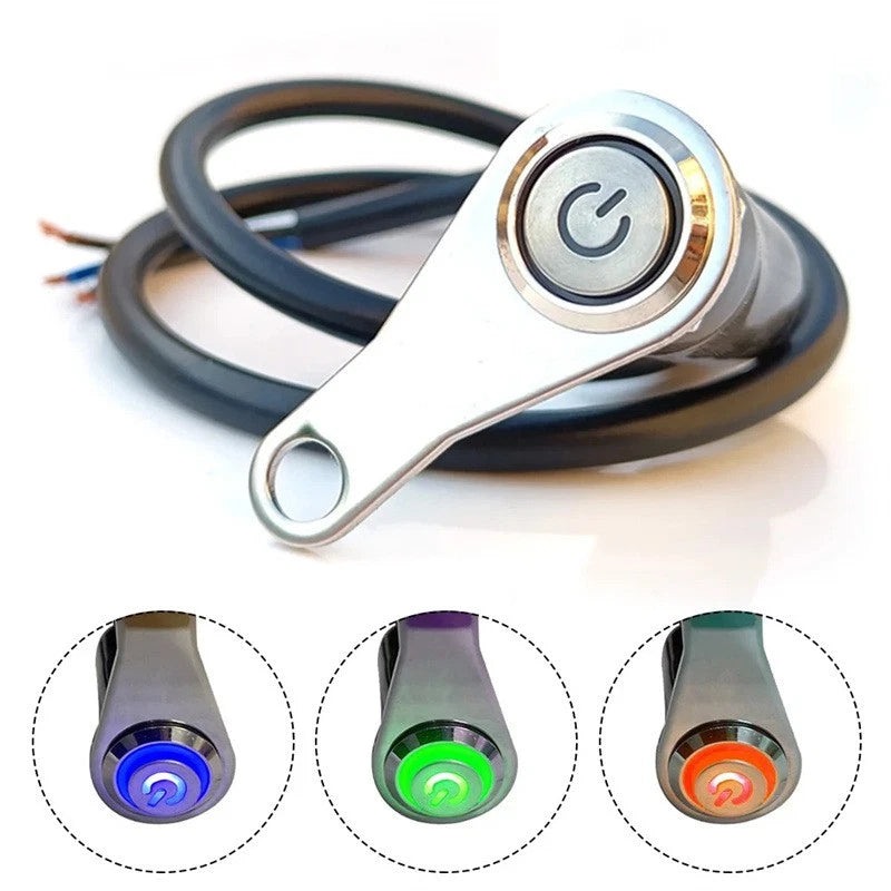 Waterproof LED Handlebar Switch for Moto (12V)