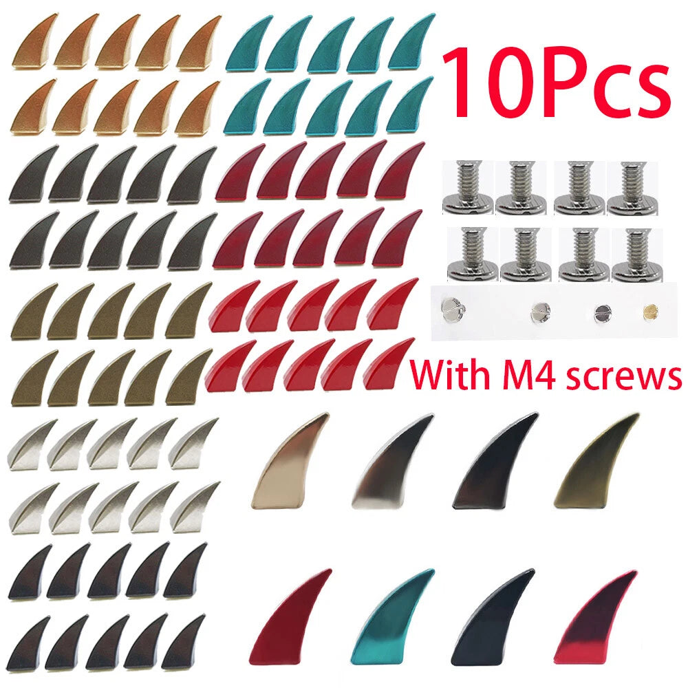 10pcs Punk Rivets Screw Back Studs for DIY Craft