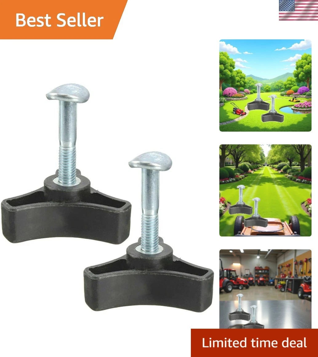 Set of 2 Universal Replacement Handle Knobs for Lawn Mower