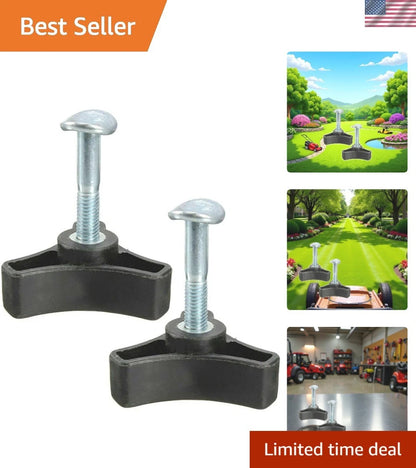 Set of 2 Universal Replacement Handle Knobs for Lawn Mower