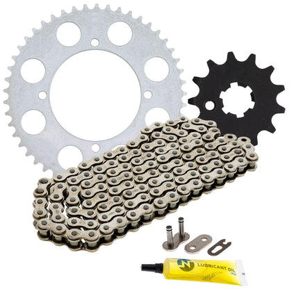 Sprocket Chain Set 13/49 Tooth for Kawasaki KX80 (MK1003920, 40530-KSE-671)