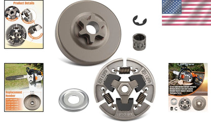 3/8" 6T Clutch Drum for Stihl MS Chainsaws