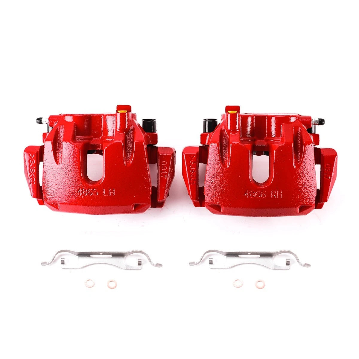 2X Powerstop Brake Calipers Set Front for Jeep Grand Cherokee (2011–2017) S5296A