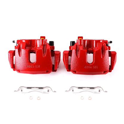 2X Powerstop Brake Calipers Set Front for Jeep Grand Cherokee (2011–2017) S5296A