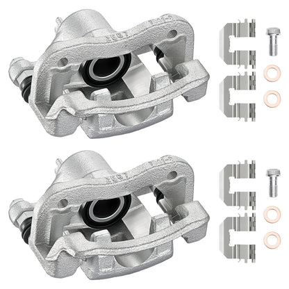 Rear Left & Right Brake Calipers Set for 2008-2010 Hyundai Sonata