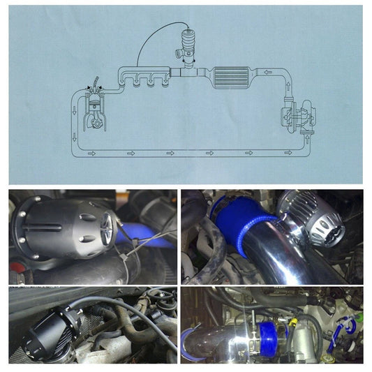 Auto SQV4 Blow-Off Valve Kit for Turbo Vehicles (Fit All)
