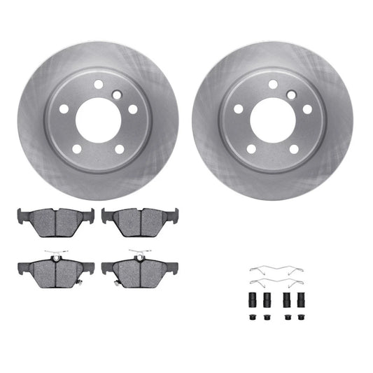 Brake Rotor Set with Pads for Subaru Legacy/Outback (2015–2021) ALX-PAU-DF-6512-13182-CLA1