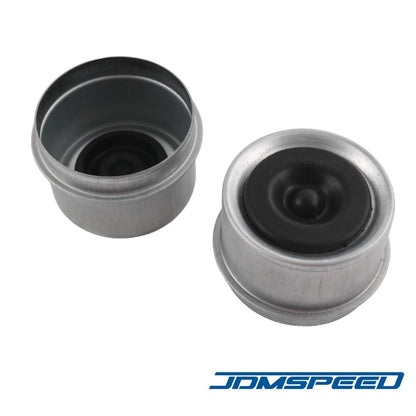 2 Trailer Axle Dust Cap Cup Grease Cover for RV Camper Utility (1.98") 21-41-1