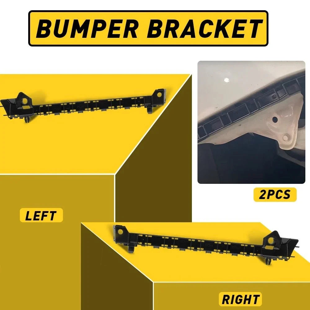 Pair Front Bumper Support Brackets for Subaru Impreza (2008–2011)