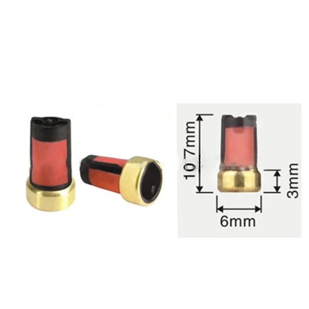 50 Pcs Fuel Injector Micro Basket Filter for Toyota Denso (ASNU003)