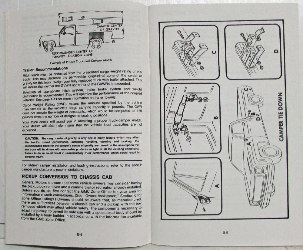 Owners and Drivers Manual for GMC C/K 10-35 Pickup (1981)