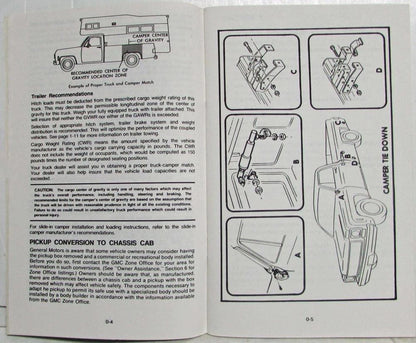 Owners and Drivers Manual for GMC C/K 10-35 Pickup (1981)
