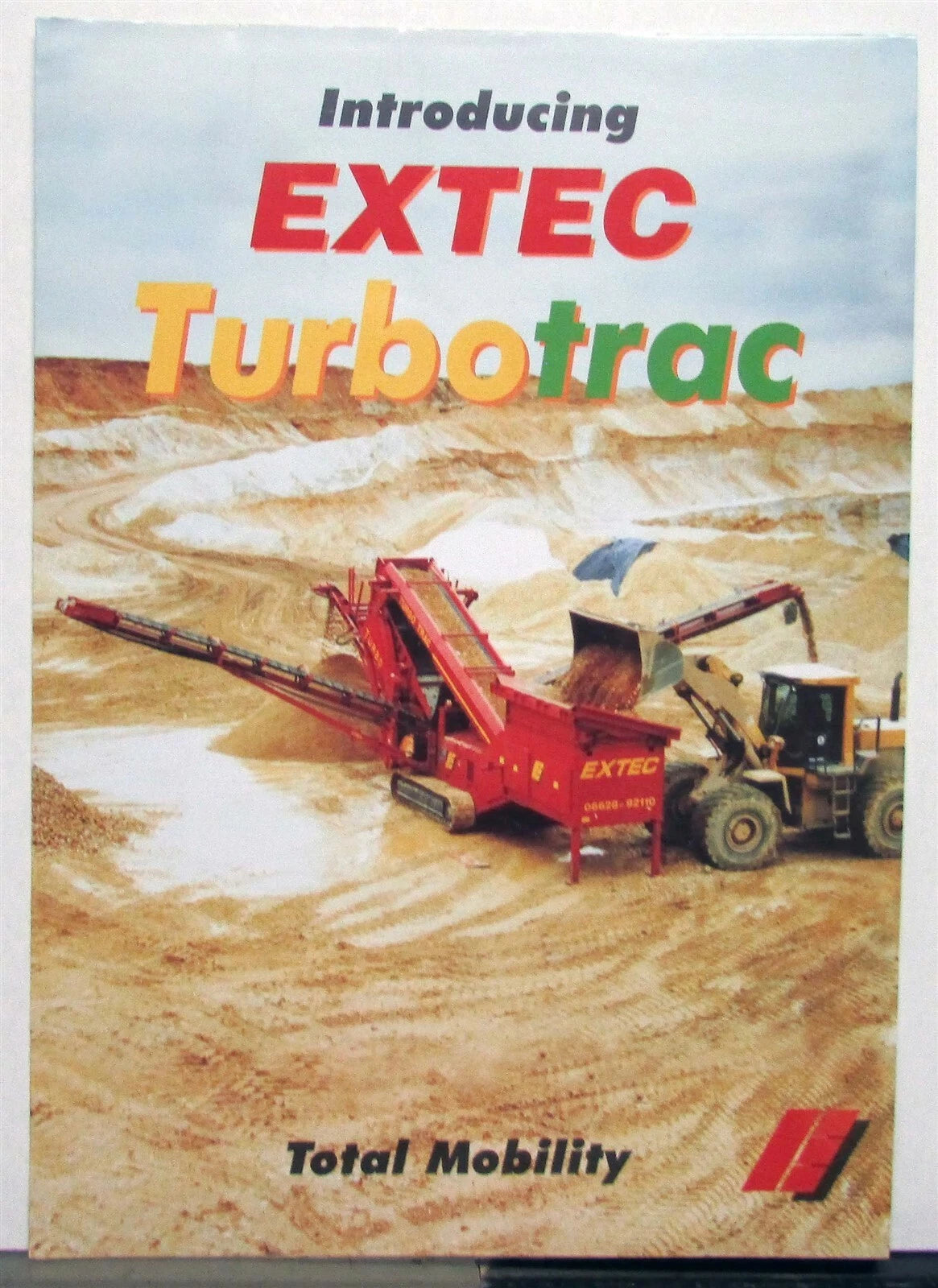 Extec Turbo Trac Equipment Specification Brochure for Extec (1998)