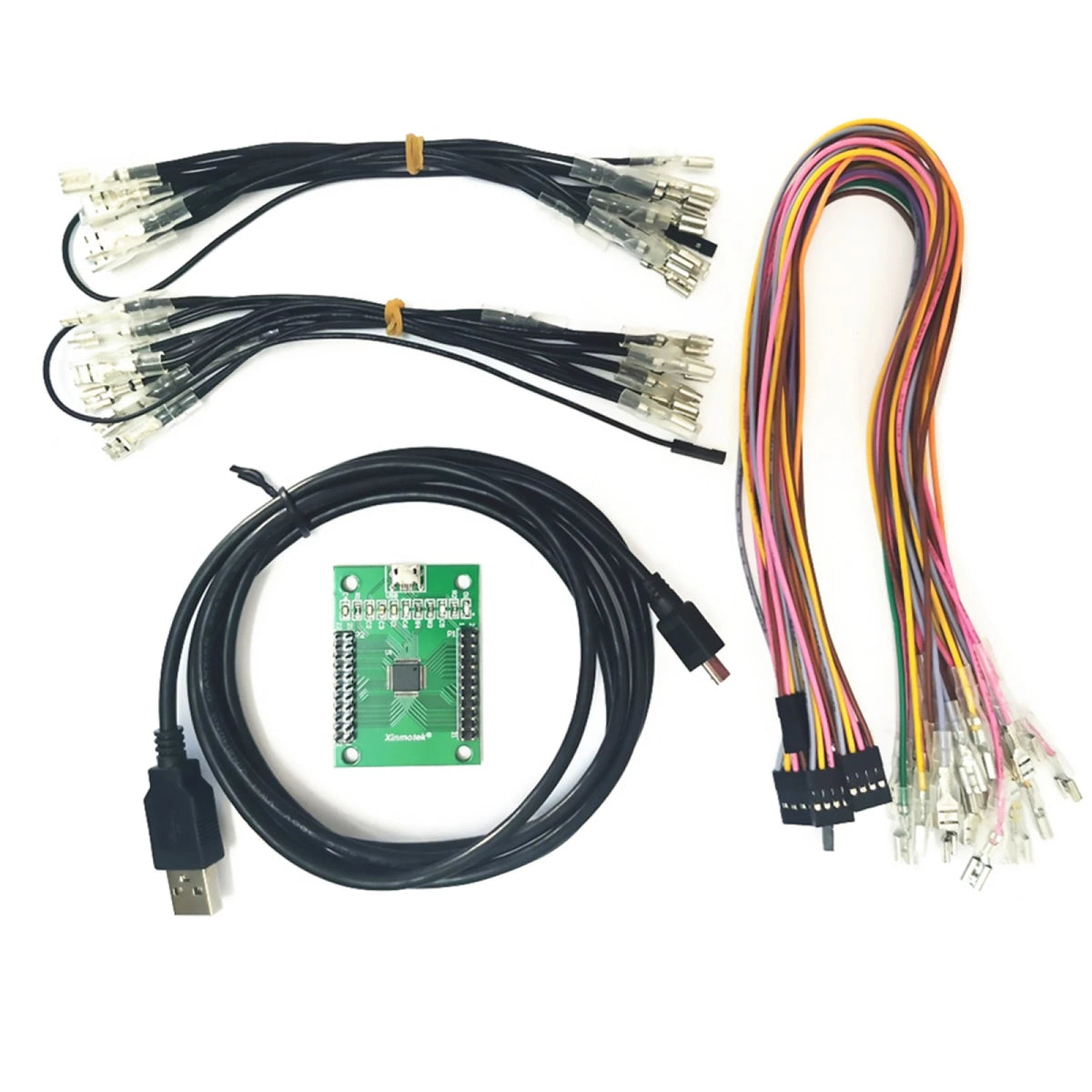 2X Arcade USB Encoder Controller 187 Wiring Kit for DIY Mame PC PS3