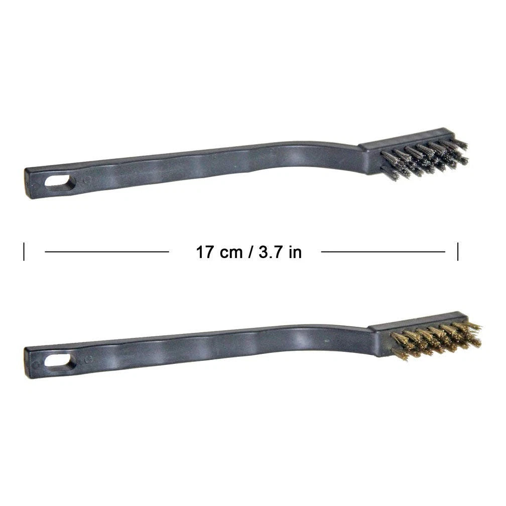 9PCS Mini Brass Brushes Set for Automotive Cleaning Tools