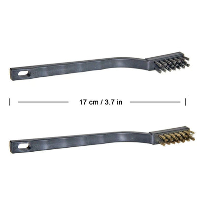 9PCS Mini Brass Brushes Set for Automotive Cleaning Tools
