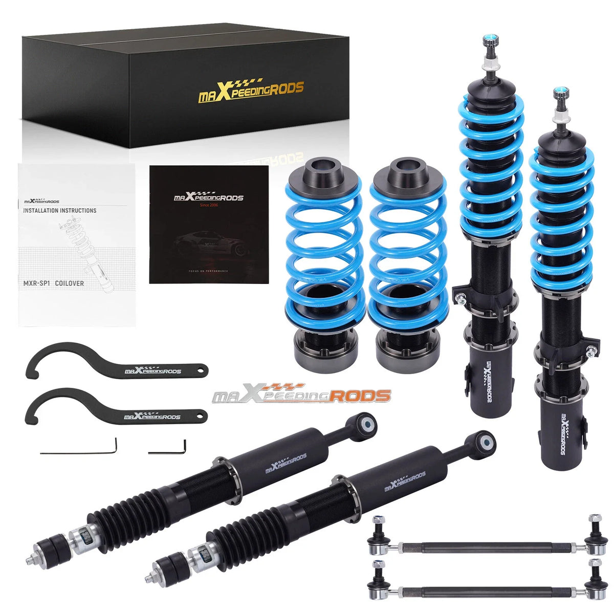 Coilover Lowering Kit 24 Way Adjustable for Yaris 2007-2011