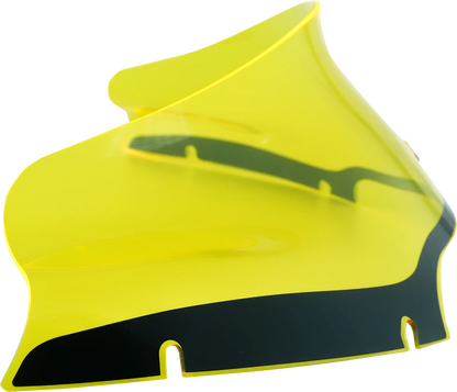 6" Kolor Flare Windshield by Klock Werks - Yellow Ice for FLTR (KWW-01-0629)