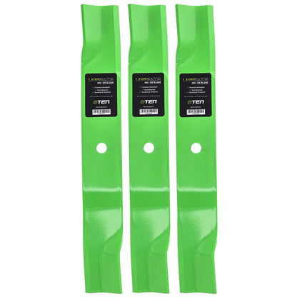 Set of 3 LawnRAZOR Deck Blades for Schiller Plus 52 (20HP) 00450300