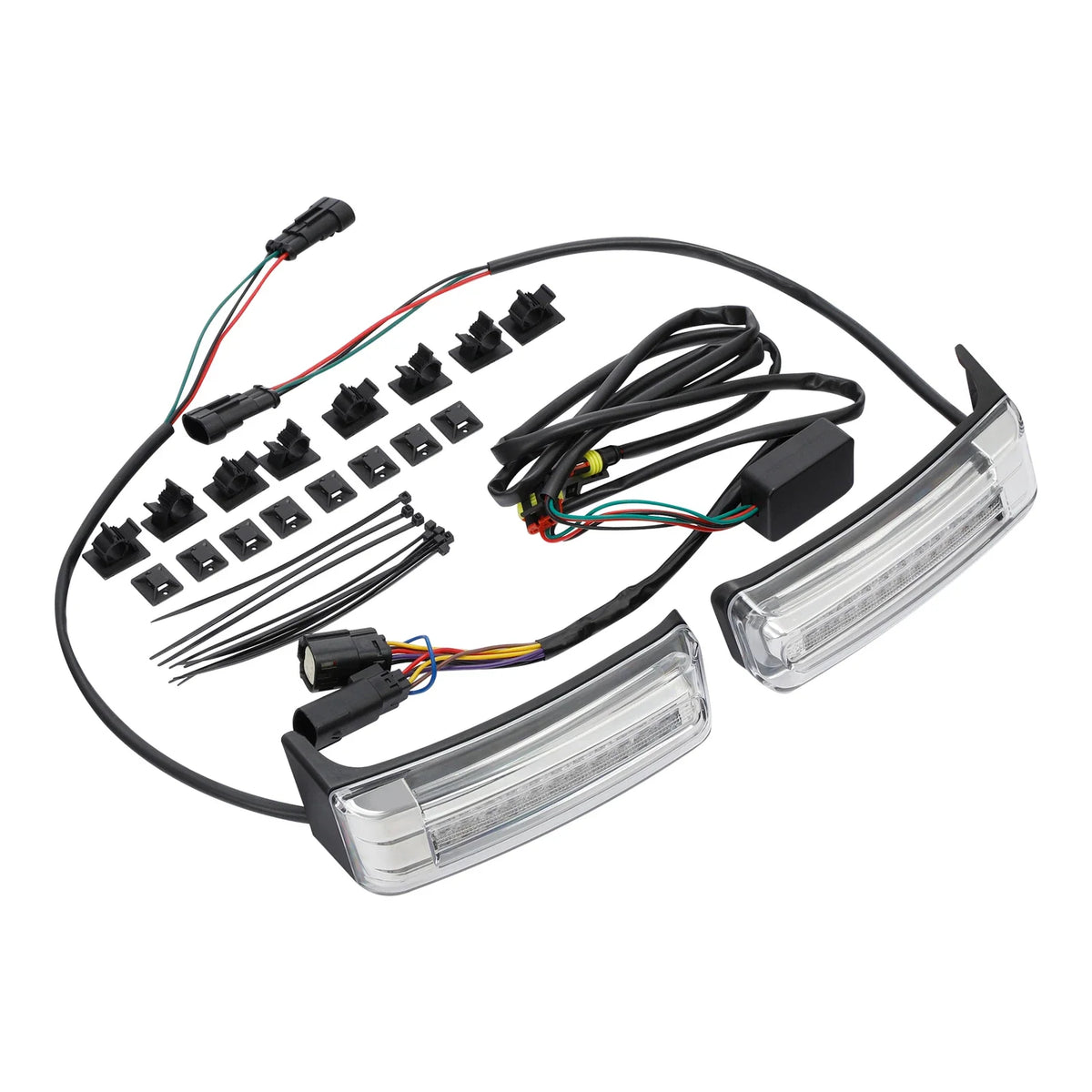 LED Saddlebag Inserts for Harley Touring (2014-2024)