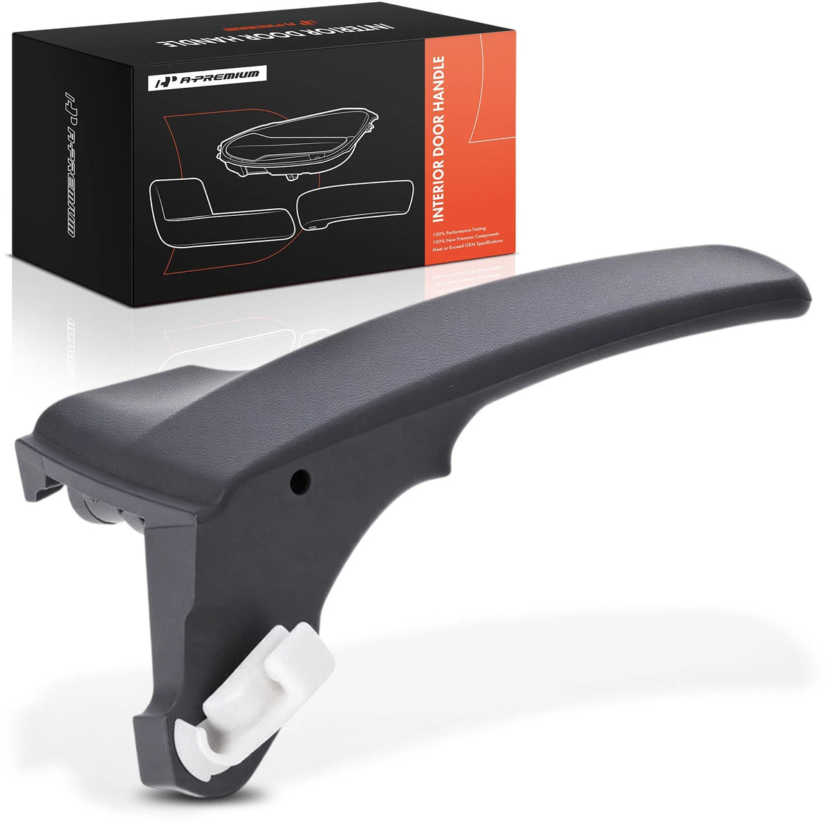 Front Left Gray Interior Door Handle for Jeep Liberty (2008–2012) 1JS37XDHAA, 81646