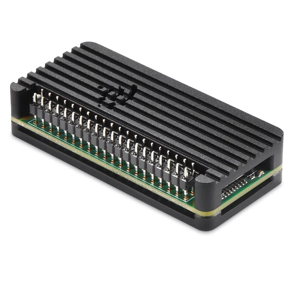 iUniker Pi Zero Aluminum Passive Case with Pin Header for Raspberry Pi Zero (2015–2023)