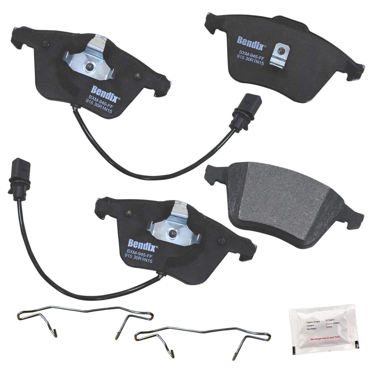 SemiMetallic Front Brake Pads for Audi A4, A6, Allroad (2000–2020)
