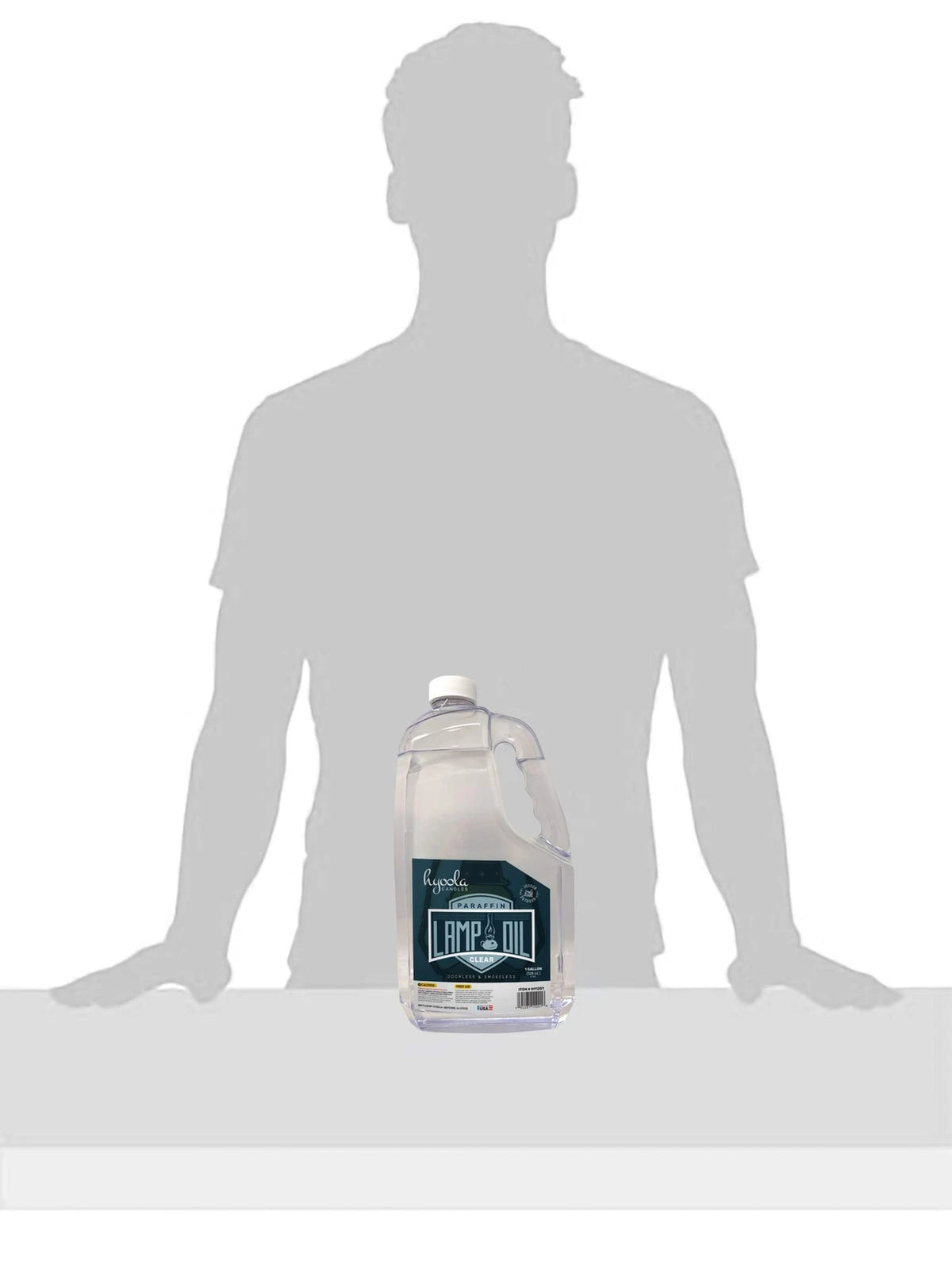 1 Gallon Liquid Paraffin Lamp Oil - Clear, Smokeless, Odorless