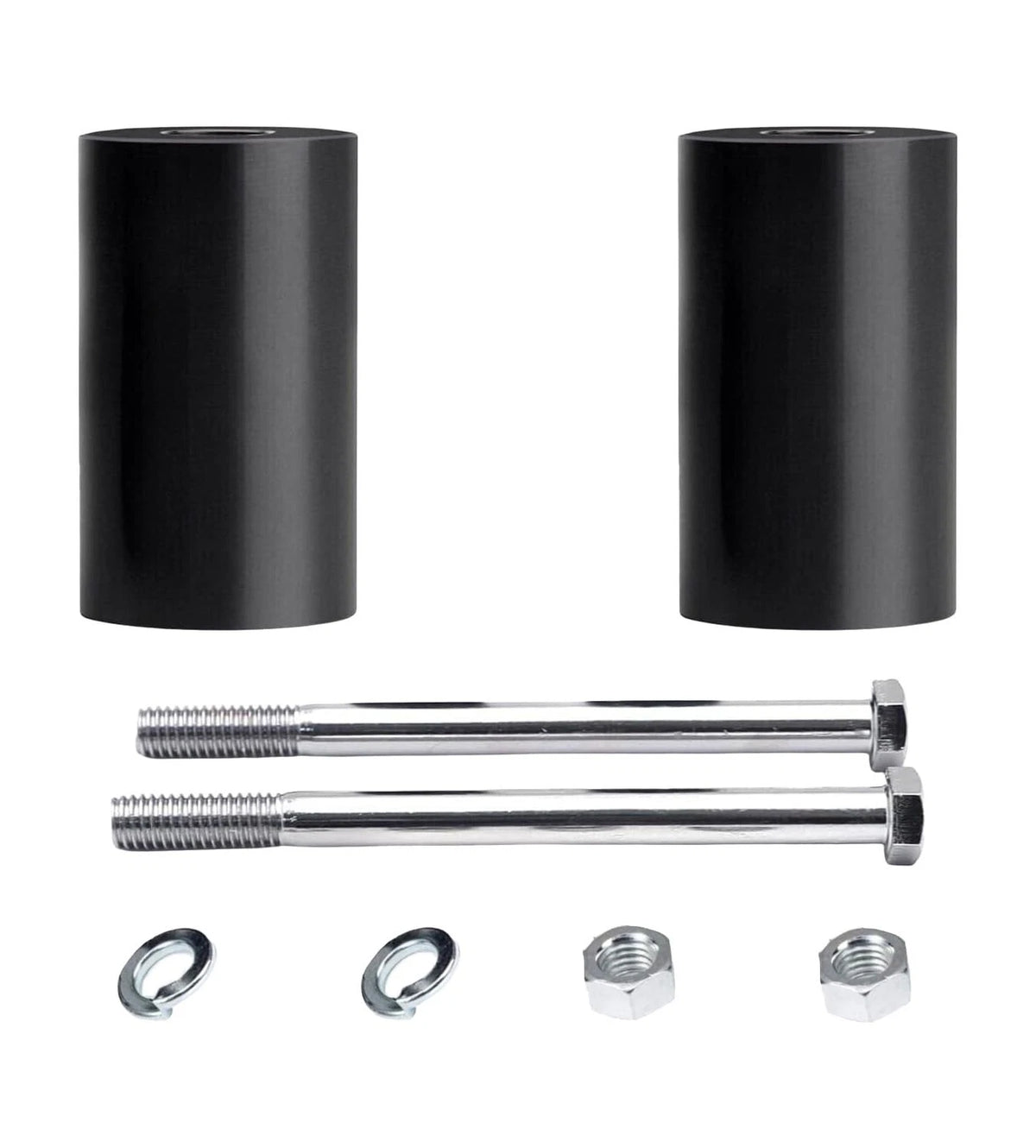 2'' Rise Handlebar Risers for 1-1/4'' Handlebars - Black