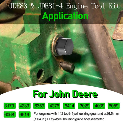 Timing Pin & Engine Turning Tool Kit for John Deere 3179 4239