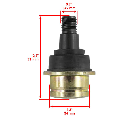 Front Knuckle Upper Lower Ball Joint for John Deere XUV Gator 855D (HI3467BJ144JB)