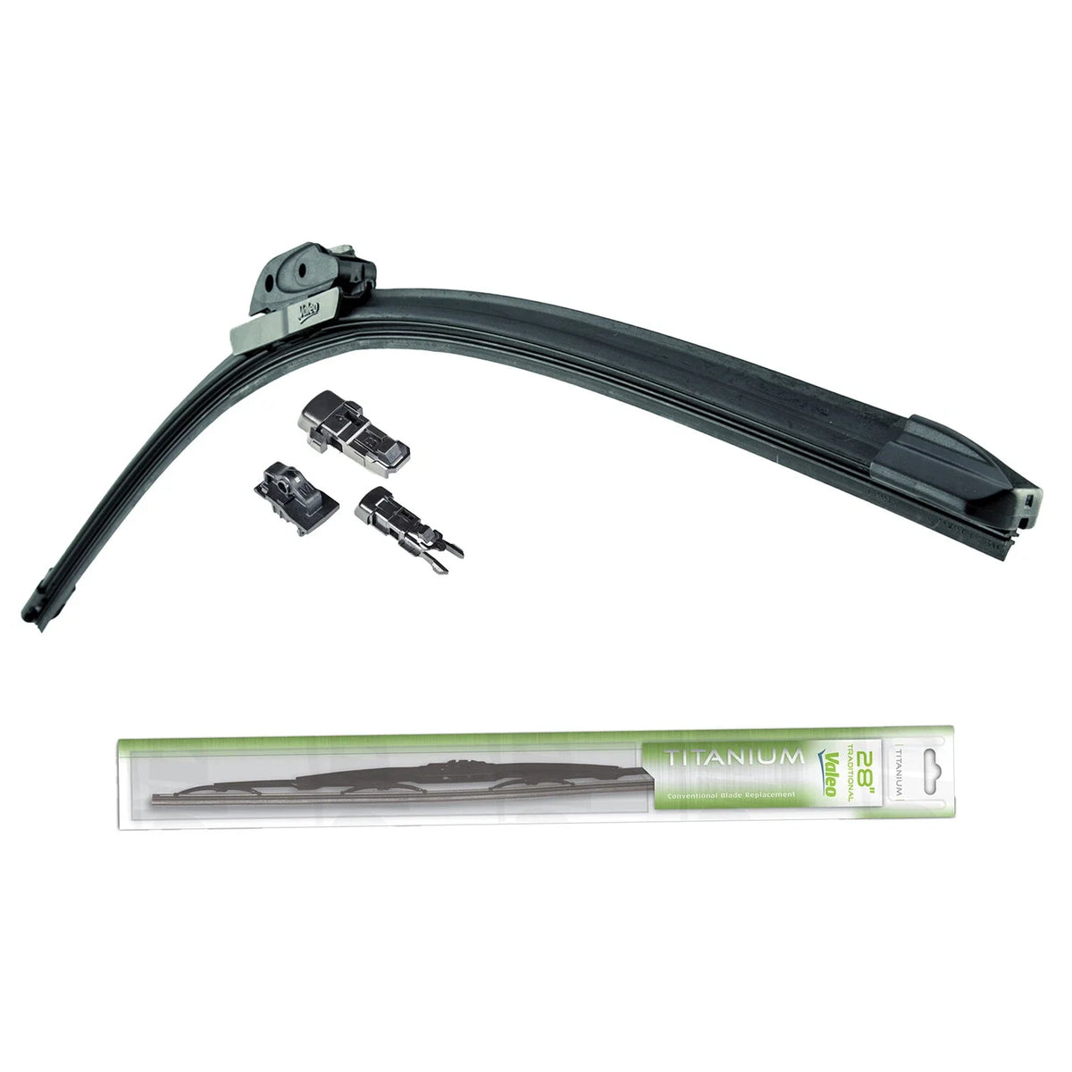 2X Valeo 28" Front Windshield Wiper Blades for